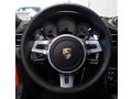 Black 2012 Porsche 911 Turbo S Coupe Steering Wheel