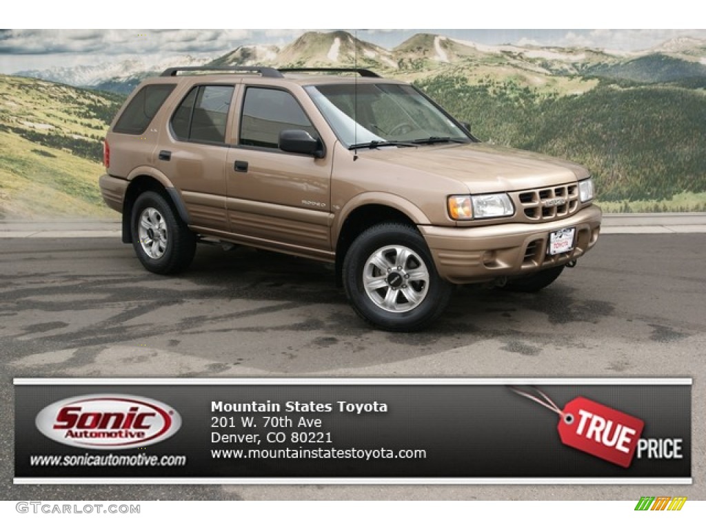 2000 Rodeo LS 4WD - Roman Bronze Metallic / Beige photo #1