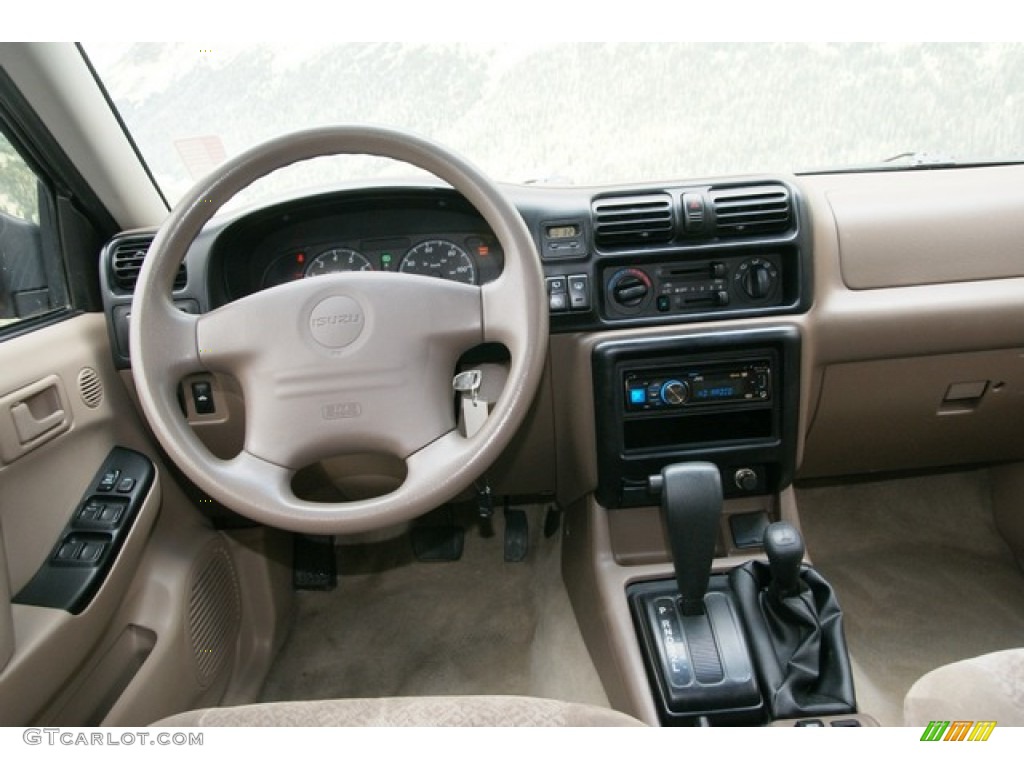 2000 Rodeo LS 4WD - Roman Bronze Metallic / Beige photo #10