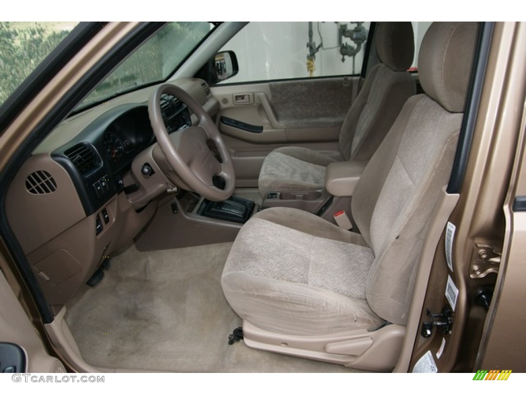 2000 Isuzu Rodeo LS 4WD Front Seat Photo #78193884