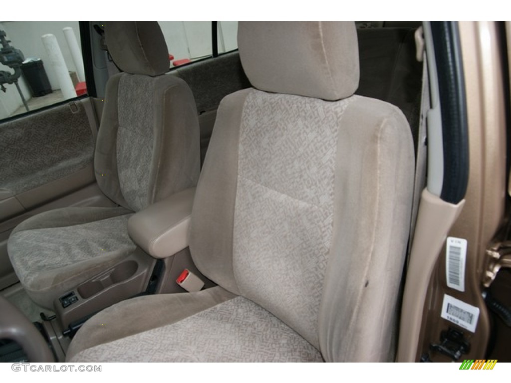 2000 Rodeo LS 4WD - Roman Bronze Metallic / Beige photo #16