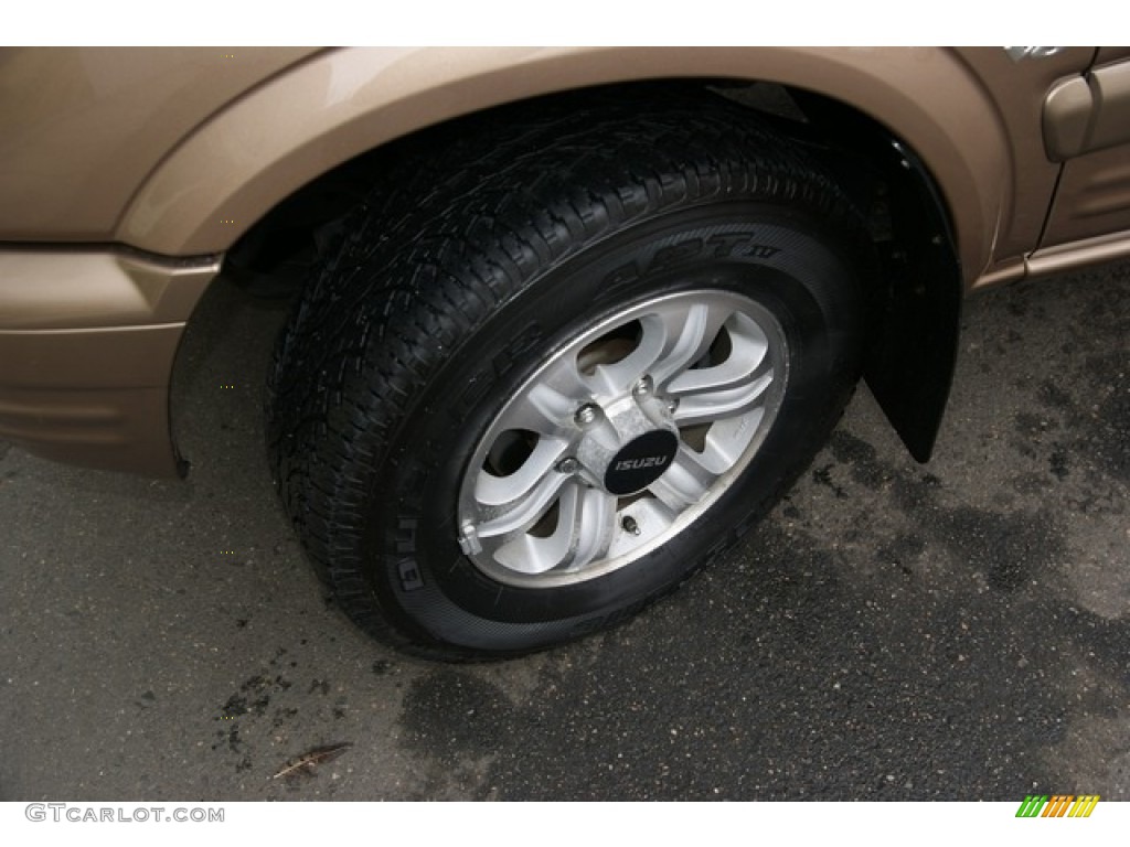 2000 Rodeo LS 4WD - Roman Bronze Metallic / Beige photo #24