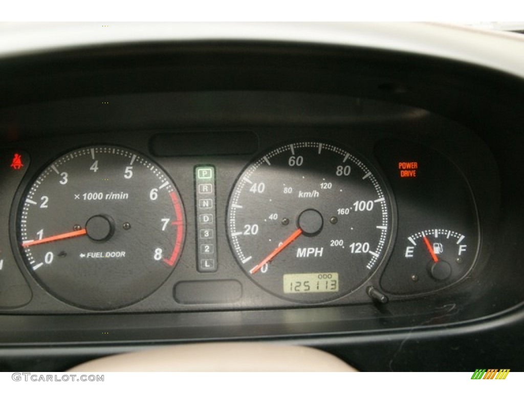 2000 Isuzu Rodeo LS 4WD Gauges Photo #78194092