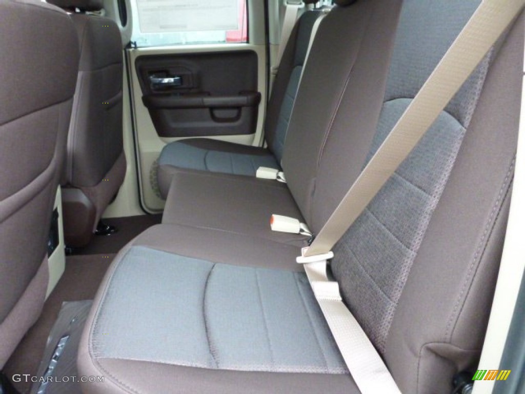 Canyon Brown/Light Frost Beige Interior 2013 Ram 1500 Big Horn Quad Cab 4x4 Photo #78194199