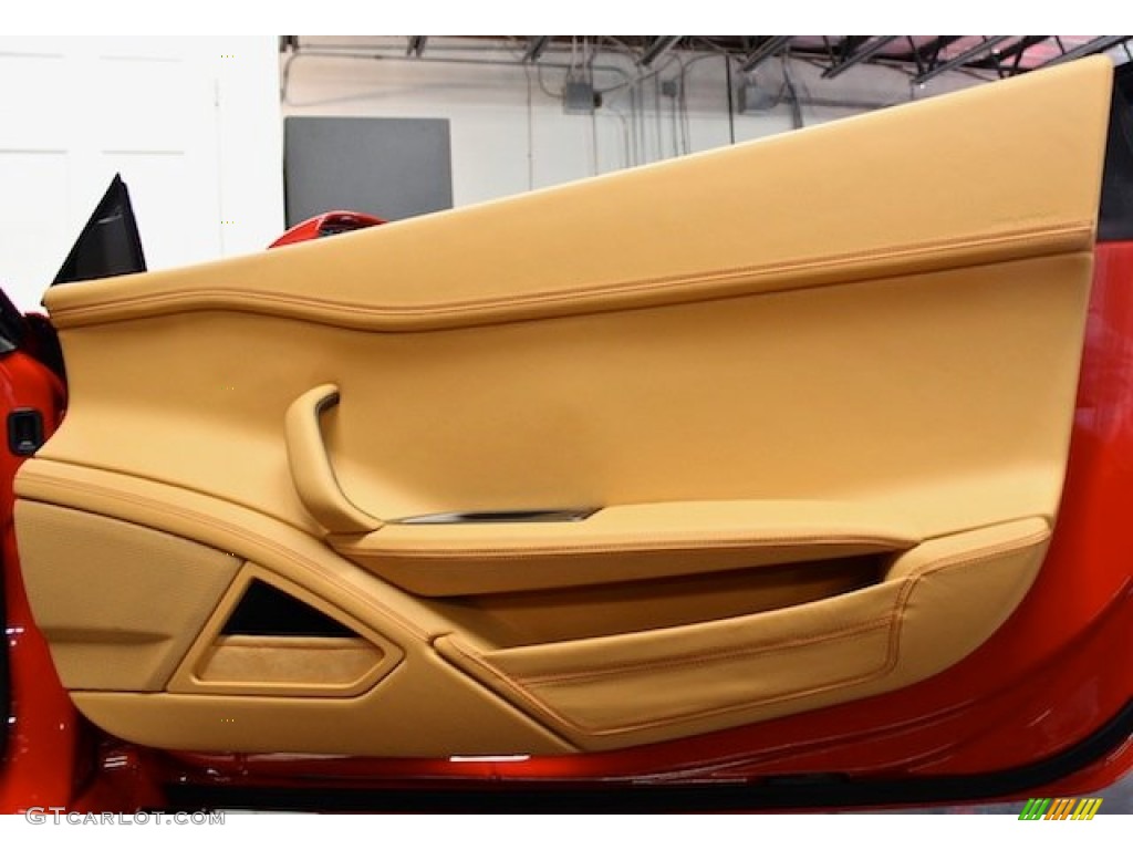 2010 Ferrari 458 Italia Beige Door Panel Photo #78194261