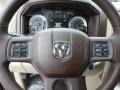 Canyon Brown/Light Frost Beige Steering Wheel Photo for 2013 Ram 1500 #78194344