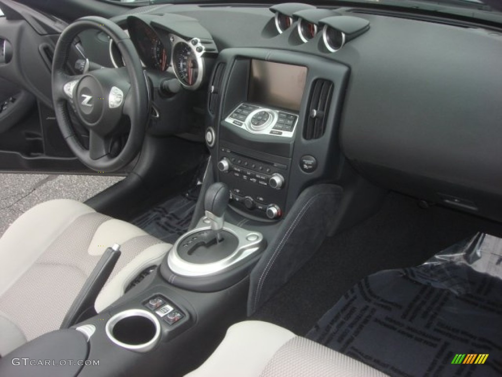 2011 Nissan 370Z Touring Roadster Gray Dashboard Photo #78194607