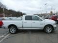 2013 Bright White Ram 1500 Laramie Quad Cab 4x4  photo #6