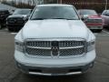 2013 Bright White Ram 1500 Laramie Quad Cab 4x4  photo #8