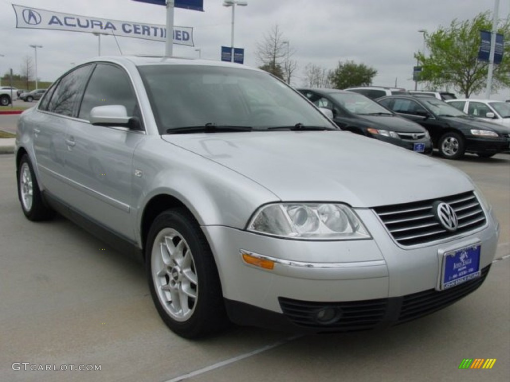 2003 Passat GLS Sedan - Reflex Silver Metallic / Black photo #1