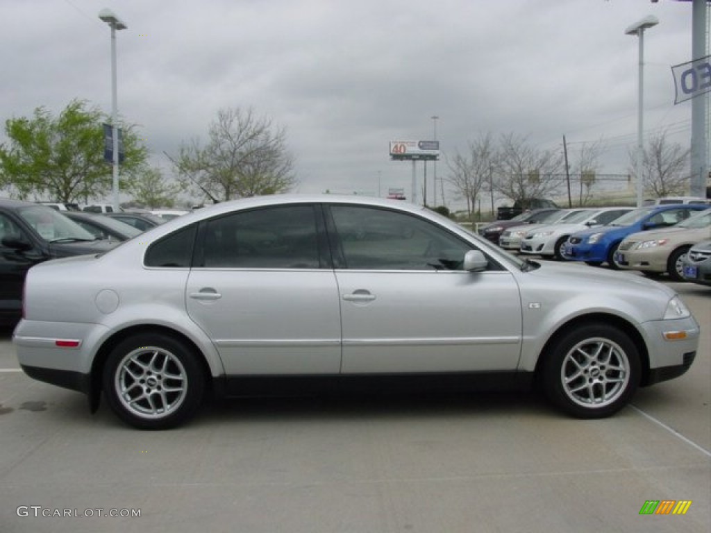 2003 Passat GLS Sedan - Reflex Silver Metallic / Black photo #6