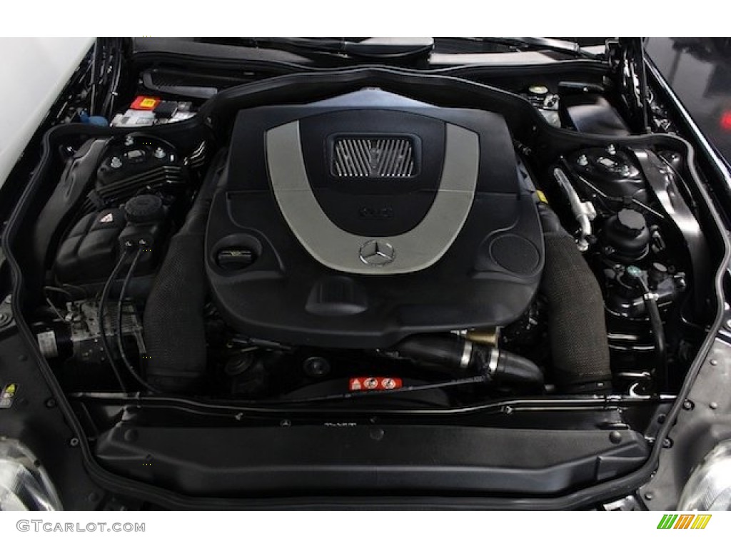 2008 Mercedes-Benz SL 550 Roadster 5.5 Liter DOHC 32-Valve VVT V8 Engine Photo #78195054