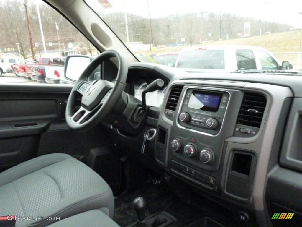 2013 2500 Tradesman Regular Cab 4x4 - Bright White / Black/Diesel Gray photo #7