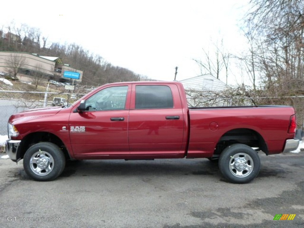 Deep Cherry Red Pearl 2013 Ram 2500 Tradesman Crew Cab 4x4 Exterior Photo #78195393