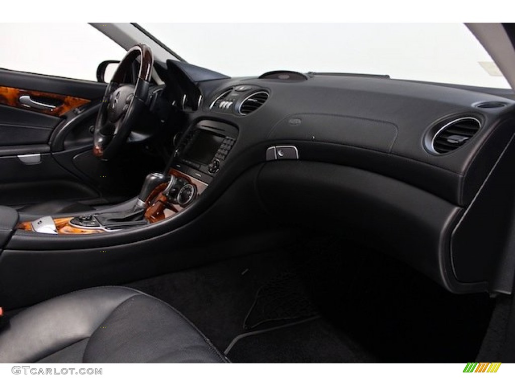 2008 Mercedes-Benz SL 550 Roadster Black Dashboard Photo #78195396