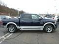 2013 True Blue Pearl Ram 1500 Laramie Crew Cab 4x4  photo #6