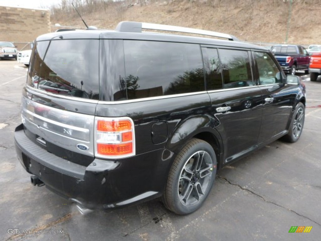 Tuxedo Black Metallic 2013 Ford Flex Limited EcoBoost AWD Exterior Photo #78196101