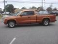 2000 Amber Fire Pearl Dodge Dakota R/T Sport Extended Cab  photo #3