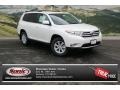 2013 Blizzard White Pearl Toyota Highlander V6 4WD  photo #1