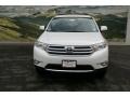 2013 Blizzard White Pearl Toyota Highlander V6 4WD  photo #3