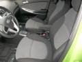 Gray 2013 Hyundai Accent GS 5 Door Interior Color