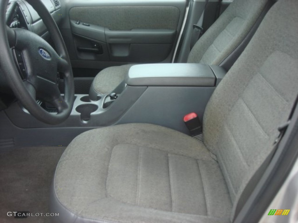 2004 Explorer XLS - Mineral Grey Metallic / Graphite photo #10