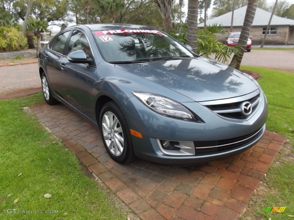 Steel Blue 2012 Mazda MAZDA6 i Grand Touring Sedan Exterior Photo #78198513