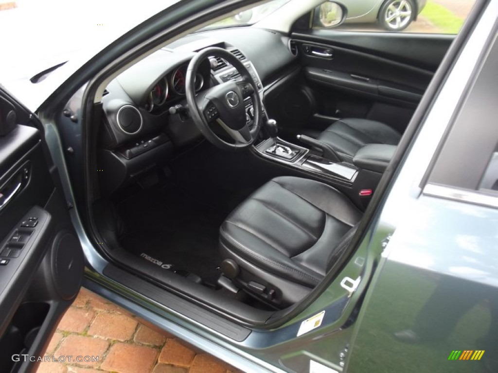 Black Interior 2012 Mazda MAZDA6 i Grand Touring Sedan Photo #78198579
