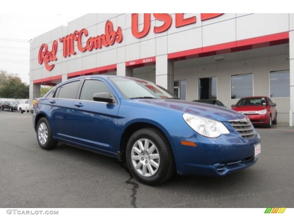 2010 Sebring Touring Sedan - Deep Water Blue Pearl / Dark Slate Gray photo #1