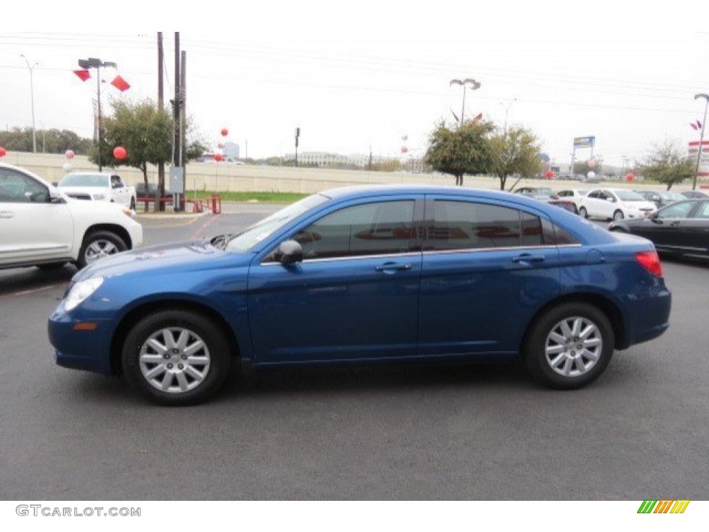 2010 Sebring Touring Sedan - Deep Water Blue Pearl / Dark Slate Gray photo #4