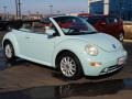 2005 Aquarius Blue Volkswagen New Beetle GLS Convertible  photo #3