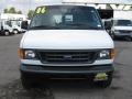 Oxford White - E Series Van E350 Commercial Extended Photo No. 2