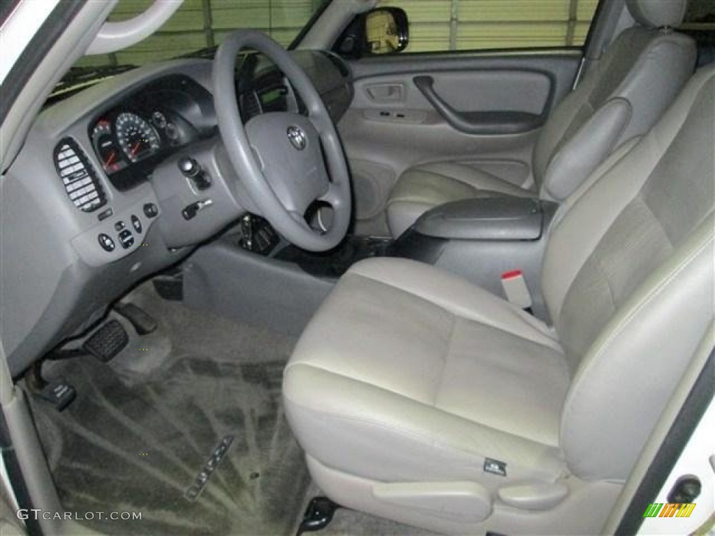 Dark Gray Interior 2005 Toyota Tundra SR5 Double Cab 4x4 Photo #78200853