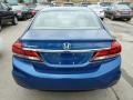 2013 Dyno Blue Pearl Honda Civic EX-L Sedan  photo #3