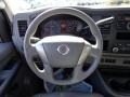 2012 Nissan NV Charcoal Interior Steering Wheel Photo