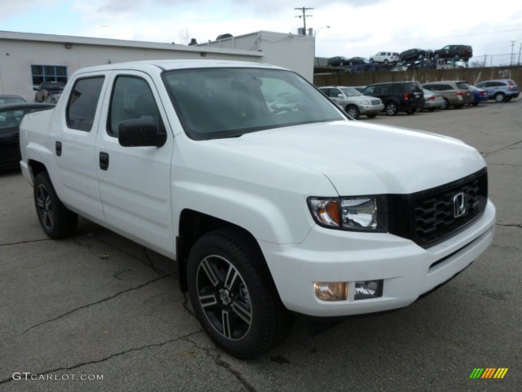White 2013 Honda Ridgeline Sport Exterior Photo #78201889