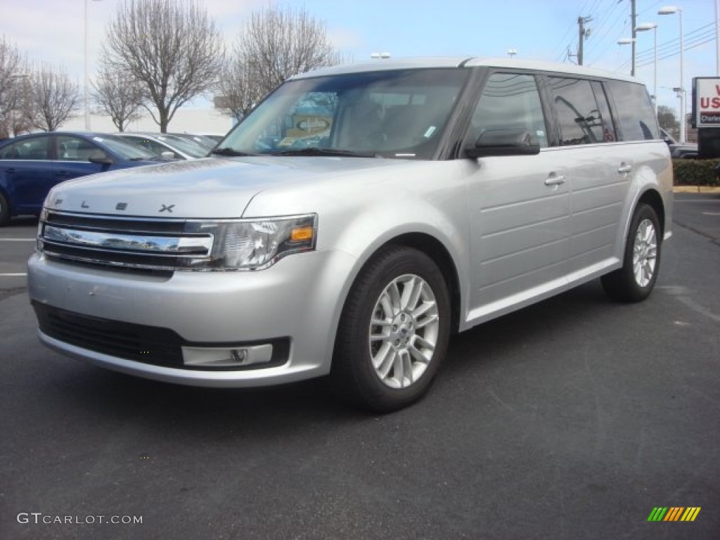 Ingot Silver Metallic 2013 Ford Flex SEL AWD Exterior Photo #78201927