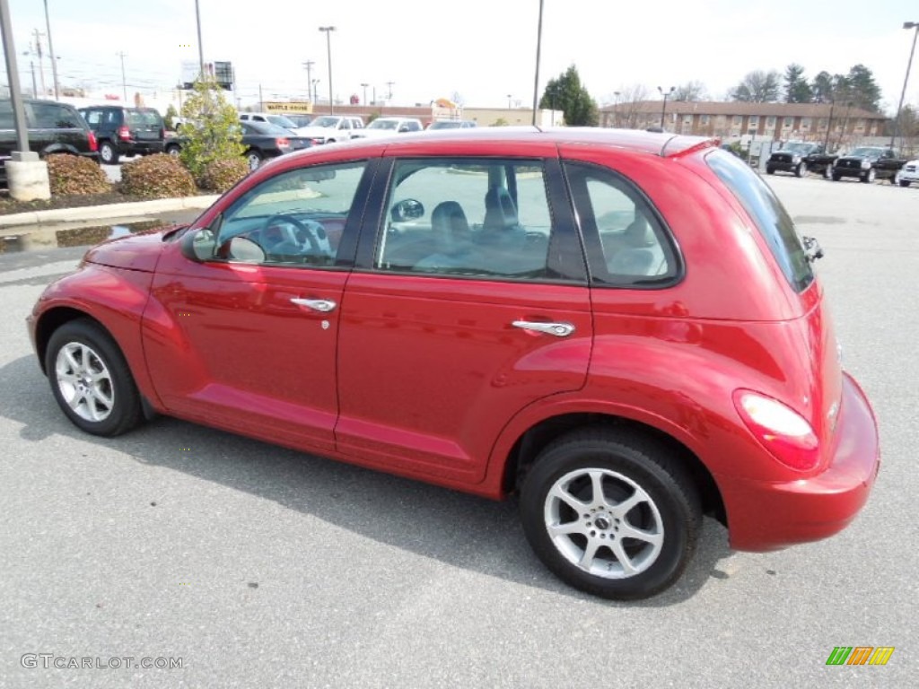 Inferno Red Crystal Pearl 2009 Chrysler PT Cruiser LX Exterior Photo #78202467