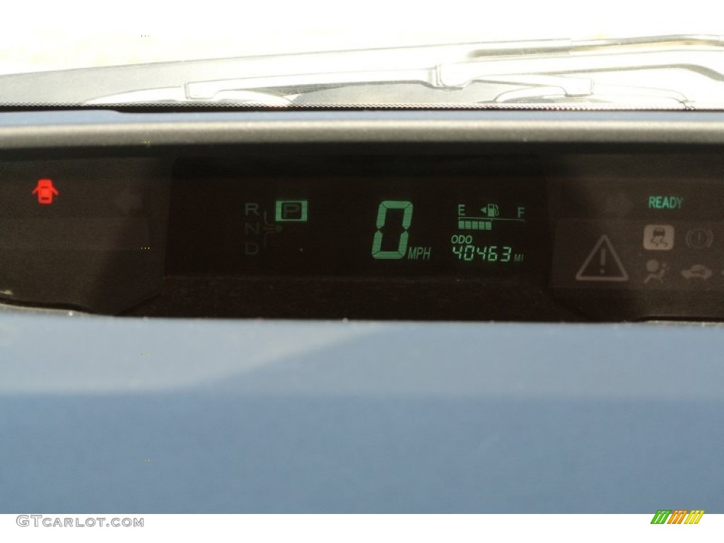 2009 Prius Hybrid Touring - Super White / Dark Gray photo #15