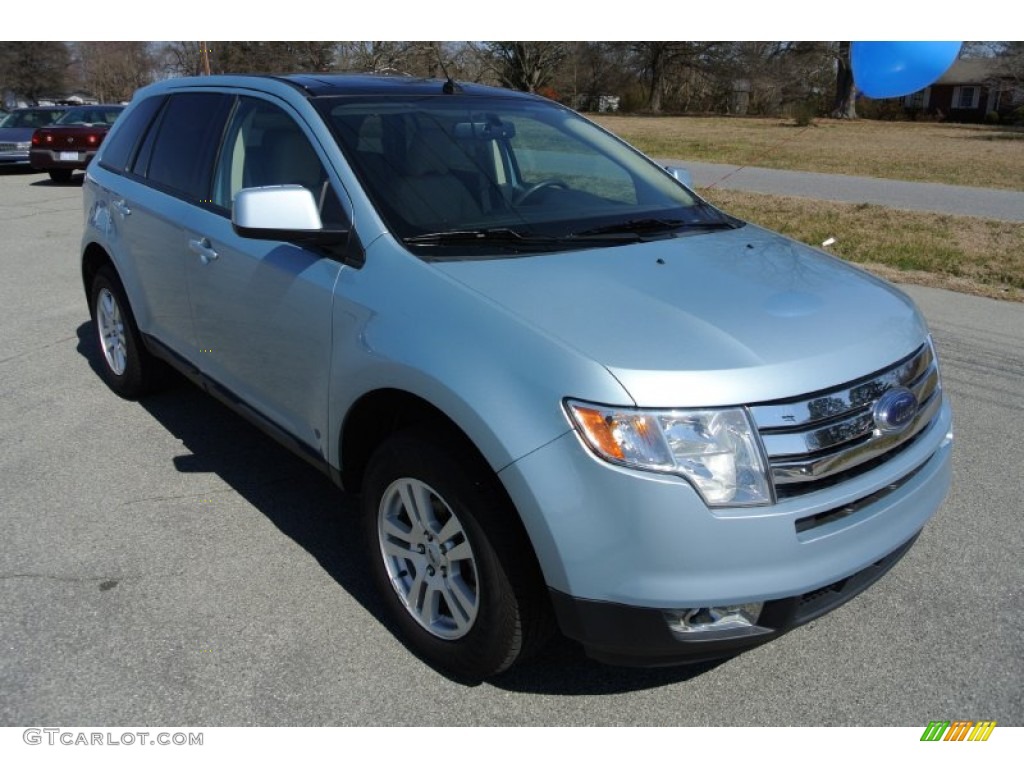 Light Ice Blue Metallic 2008 Ford Edge SEL Exterior Photo #78202737