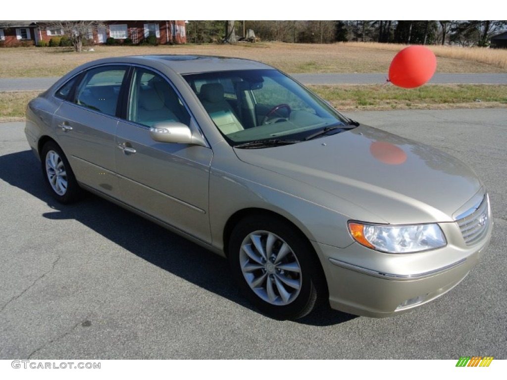 Golden Beige 2008 Hyundai Azera Limited Exterior Photo #78202803