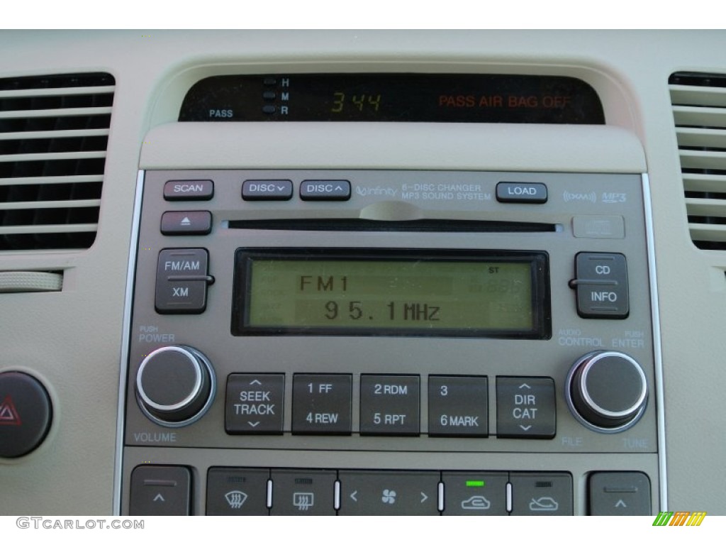 2008 Hyundai Azera Limited Audio System Photo #78202842
