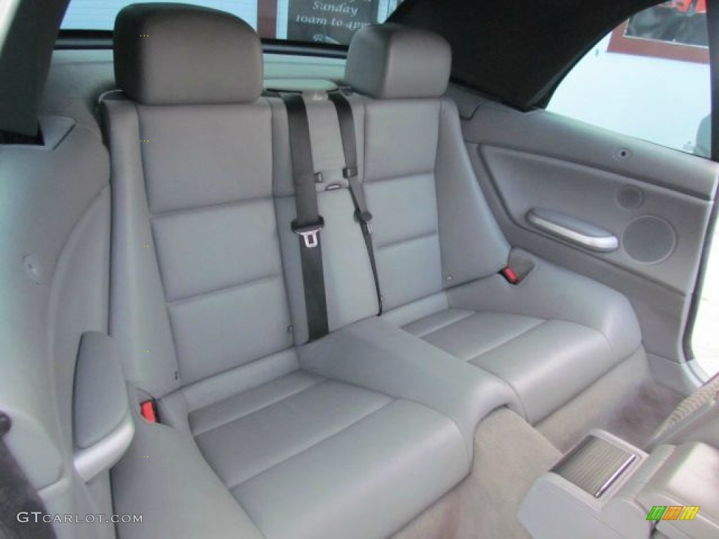 2005 BMW M3 Convertible Rear Seat Photo #78203614