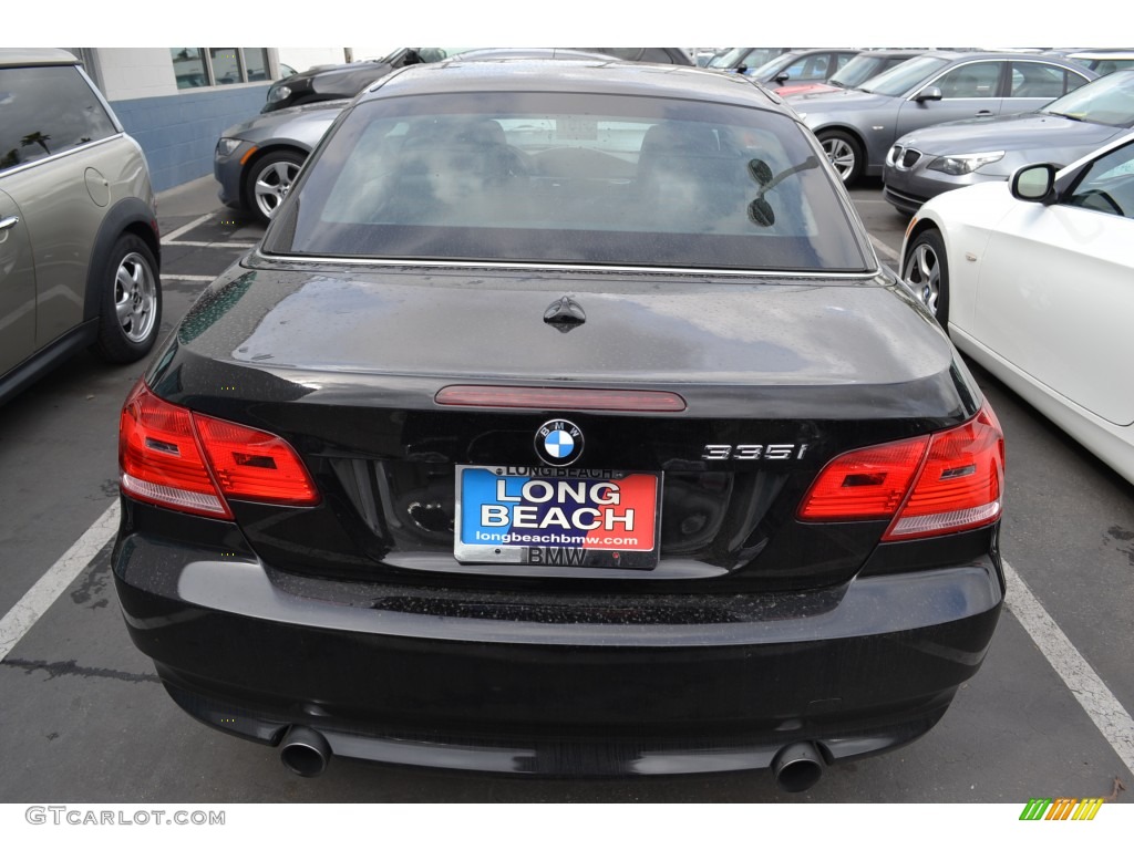 2010 3 Series 335i Convertible - Jet Black / Black photo #5