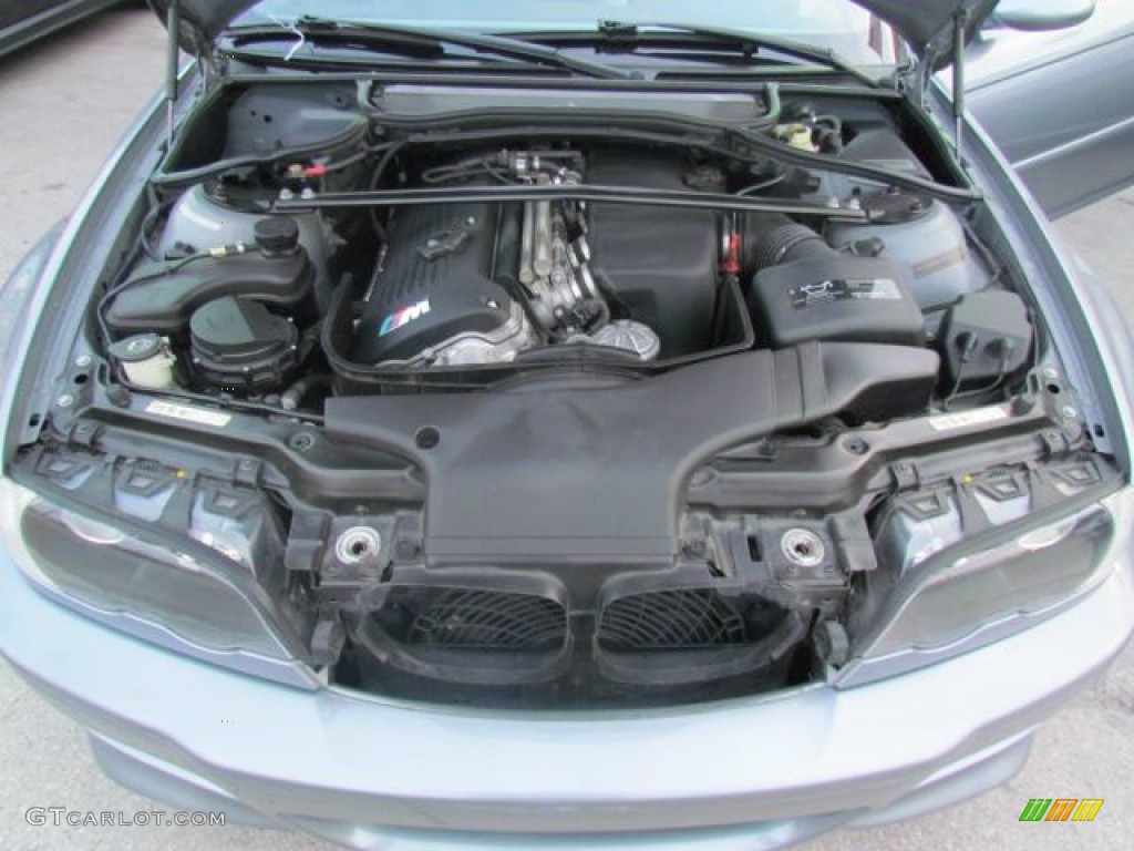2005 BMW M3 Convertible 3.2L DOHC 24V VVT Inline 6 Cylinder Engine Photo #78203688