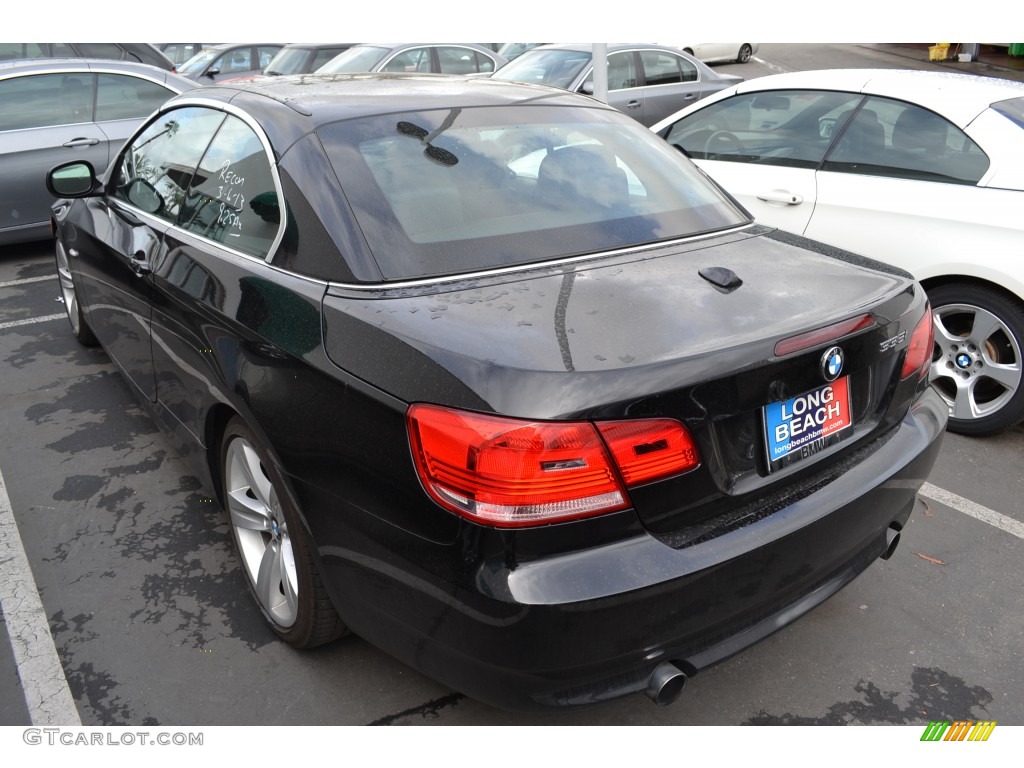 2010 3 Series 335i Convertible - Jet Black / Black photo #6