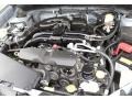 2.5 Liter DOHC 16-Valve VVT Flat 4 Cylinder 2011 Subaru Forester 2.5 X Engine