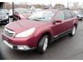 2011 Ruby Red Pearl Subaru Outback 2.5i Limited Wagon  photo #3
