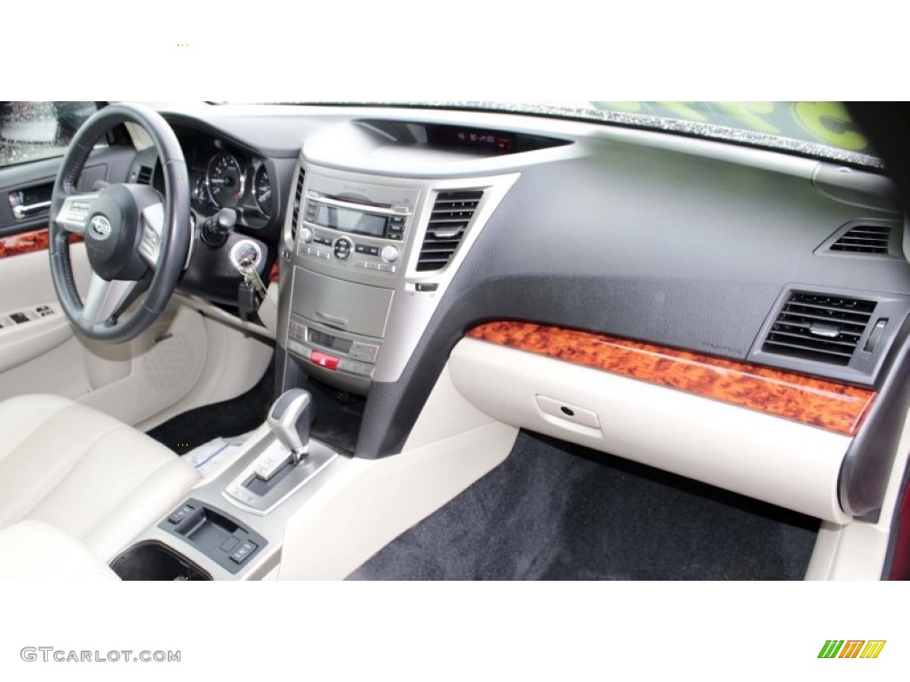2011 Outback 2.5i Limited Wagon - Ruby Red Pearl / Warm Ivory photo #9
