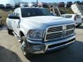 Bright White - Ram 3500 HD Laramie Crew Cab 4x4 Dually Photo No. 6